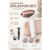 Philips Yeni 3 Akıllı Başlıklı (Yüz,vücut,hassas Bölge) Tüm Vücut Uyumlu Ipl Lazer Epilasyon Aleti, Cilt Tonu Sensörlü