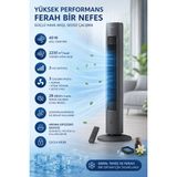 Philips Yeni 5000 Serisi Siyah Kule Tipi Fanlı Vantilatör