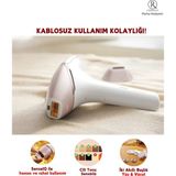Philips Yüz ve Vücut ve Hassas Bölge, Lumea Lazer Epilasyon Ipl Tüy Alma Cihazı, Çanta Hediyeli, Kablolu/Kablosuz kullanım, Onerous Marka Hassas Tartı Hediye - Beyaz