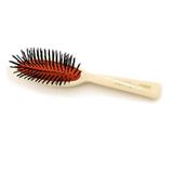 Phillips Brush 3000 Cüzdan Boyutu Yastık Saç Fırçası Çiçek Tasarımlı - Beyaz