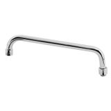 Phivan 12 inç döner salıncak emzik değiştirme kiti mutfak lavabo musluk ticari duvara montaj musluk 360 ° salıncak musluklar krom kaplama ile M25* 1.25mm konektör boyutu ve 1.8 GPM havalandırıcı