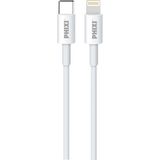 Phixi CB4130L Basic 30 cm Type-C To Lightning USB Şarj Kablosu - Beyaz