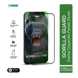Phixi Gorilla Guard İphone 16 Pro Max Kırılmaz Cam – Hd Temperli, Tekrar Yapışabilir, Suyla Temizlenebilir, Anti-Statik, Süper Kavisli Ekran Koruyucu