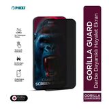 Phixi Hayalet Gorilla Guard İphone 14 Pro Max Kırılmaz Cam – Hd Temperli, Tekrar Yapışabilir, Suyla Temizlenebilir, Anti-Statik, Süper Kavisli Ekran Koruyucu