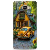 Phoenix Cep 2016 HD Baskılı Kılıf + SERAMİK TAM KAPLAYAN EKRAN KORUYUCU 110 Siyah - Fuşya Samsung Galaxy A3 ile uyumlu