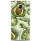 Phoenix Cep 2016 HD Baskılı Kılıf + SERAMİK TAM KAPLAYAN EKRAN KORUYUCU 114 Siyah - Gül Samsung Galaxy A3 ile uyumlu