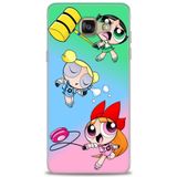 Phoenix Cep 2016 HD Baskılı Kılıf + SERAMİK TAM KAPLAYAN EKRAN KORUYUCU 123 Beyaz - Gümüş Samsung Galaxy A3 ile uyumlu