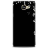 Phoenix Cep 2016 HD Baskılı Kılıf + SERAMİK TAM KAPLAYAN EKRAN KORUYUCU 140 Beyaz - Turkuaz - Fuşya Samsung Galaxy A3 ile uyumlu