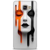 Phoenix Cep 2016 HD Baskılı Kılıf + SERAMİK TAM KAPLAYAN EKRAN KORUYUCU 143 Beyaz - Yıldız Samsung Galaxy A3 ile uyumlu