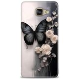 Phoenix Cep 2016 HD Baskılı Kılıf + SERAMİK TAM KAPLAYAN EKRAN KORUYUCU 148 Beyaz Puantiye Samsung Galaxy A3 ile uyumlu