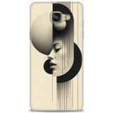 Phoenix Cep 2016 HD Baskılı Kılıf + SERAMİK TAM KAPLAYAN EKRAN KORUYUCU 149 Beyaz Çicek Desenli Samsung Galaxy A3 ile uyumlu