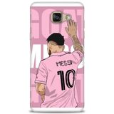 Phoenix Cep 2016 HD Baskılı Kılıf + SERAMİK TAM KAPLAYAN EKRAN KORUYUCU 16 Siyah - Gül Samsung Galaxy A3 ile uyumlu