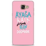 Phoenix Cep 2016 HD Baskılı Kılıf + SERAMİK TAM KAPLAYAN EKRAN KORUYUCU 161 Siyah - Gri Samsung Galaxy A3 ile uyumlu