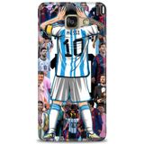 Phoenix Cep 2016 HD Baskılı Kılıf + SERAMİK TAM KAPLAYAN EKRAN KORUYUCU 17 Siyah - Gümüş Samsung Galaxy A3 ile uyumlu