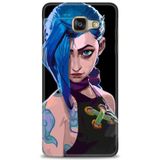 Phoenix Cep 2016 HD Baskılı Kılıf + SERAMİK TAM KAPLAYAN EKRAN KORUYUCU 271 Beyaz - Kahverengi Samsung Galaxy A3 ile uyumlu
