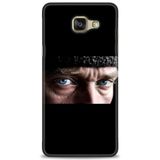 Phoenix Cep 2016 HD Baskılı Kılıf + SERAMİK TAM KAPLAYAN EKRAN KORUYUCU 28 Beyaz - Koyu Mor Samsung Galaxy A3 ile uyumlu
