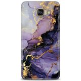 Phoenix Cep 2016 HD Baskılı Kılıf + SERAMİK TAM KAPLAYAN EKRAN KORUYUCU 315 Beyaz - Altın - Siyah Samsung Galaxy A3 ile uyumlu