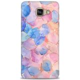Phoenix Cep 2016 HD Baskılı Kılıf + SERAMİK TAM KAPLAYAN EKRAN KORUYUCU 316 Beyaz - Fuşya Samsung Galaxy A3 ile uyumlu
