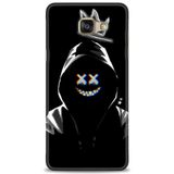 Phoenix Cep 2016 HD Baskılı Kılıf + SERAMİK TAM KAPLAYAN EKRAN KORUYUCU 351 Siyah - Beyaz - Gri Samsung Galaxy A3 ile uyumlu