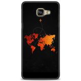 Phoenix Cep 2016 HD Baskılı Kılıf + SERAMİK TAM KAPLAYAN EKRAN KORUYUCU 384 Beyaz - Titanium Samsung Galaxy A3 ile uyumlu