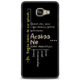 Phoenix Cep 2016 HD Baskılı Kılıf + SERAMİK TAM KAPLAYAN EKRAN KORUYUCU 393 Beyaz Puantiye Samsung Galaxy A3 ile uyumlu