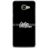 Phoenix Cep 2016 HD Baskılı Kılıf + SERAMİK TAM KAPLAYAN EKRAN KORUYUCU 397 Siyah - Açık Kırmızı Samsung Galaxy A3 ile uyumlu