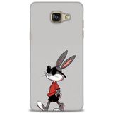 Phoenix Cep 2016 HD Baskılı Kılıf + SERAMİK TAM KAPLAYAN EKRAN KORUYUCU 403 Siyah - Bordo Samsung Galaxy A3 ile uyumlu
