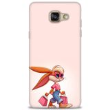 Phoenix Cep 2016 HD Baskılı Kılıf + SERAMİK TAM KAPLAYAN EKRAN KORUYUCU 404 Siyah - Fuşya Samsung Galaxy A3 ile uyumlu