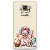 Phoenix Cep 2016 HD Baskılı Kılıf + SERAMİK TAM KAPLAYAN EKRAN KORUYUCU 41 Beyaz - Titanium Samsung Galaxy A3 ile uyumlu