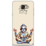 Phoenix Cep 2016 HD Baskılı Kılıf + SERAMİK TAM KAPLAYAN EKRAN KORUYUCU 42 Beyaz - Turkuaz - Fuşya Samsung Galaxy A3 ile uyumlu
