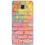 Phoenix Cep 2016 HD Baskılı Kılıf + SERAMİK TAM KAPLAYAN EKRAN KORUYUCU 432 Beyaz - Taba Samsung Galaxy A3 ile uyumlu