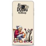Phoenix Cep 2016 HD Baskılı Kılıf + SERAMİK TAM KAPLAYAN EKRAN KORUYUCU 44 Beyaz - Yeşil Samsung Galaxy A3 ile uyumlu