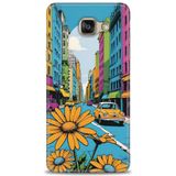 Phoenix Cep 2016 HD Baskılı Kılıf + SERAMİK TAM KAPLAYAN EKRAN KORUYUCU 449 Siyah - Beyaz - Gri Samsung Galaxy A3 ile uyumlu