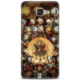 Phoenix Cep 2016 HD Baskılı Kılıf + SERAMİK TAM KAPLAYAN EKRAN KORUYUCU 468 Beyaz - Kalp Samsung Galaxy A3 ile uyumlu
