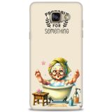 Phoenix Cep 2016 HD Baskılı Kılıf + SERAMİK TAM KAPLAYAN EKRAN KORUYUCU 47 Beyaz Desenli Samsung Galaxy A3 ile uyumlu