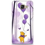 Phoenix Cep 2016 HD Baskılı Kılıf + SERAMİK TAM KAPLAYAN EKRAN KORUYUCU 51 Beyaz Çicek Desenli Samsung Galaxy A3 ile uyumlu