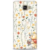 Phoenix Cep 2016 HD Baskılı Kılıf + SERAMİK TAM KAPLAYAN EKRAN KORUYUCU 56 Siyah - Beyaz Samsung Galaxy A3 ile uyumlu