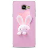 Phoenix Cep 2016 HD Baskılı Kılıf + SERAMİK TAM KAPLAYAN EKRAN KORUYUCU 74 Beyaz - Gümüş Samsung Galaxy A3 ile uyumlu