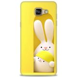 Phoenix Cep 2016 HD Baskılı Kılıf + SERAMİK TAM KAPLAYAN EKRAN KORUYUCU 76 Beyaz - Kalp Samsung Galaxy A3 ile uyumlu
