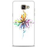 Phoenix Cep 2016 HD Baskılı Kılıf + SERAMİK TAM KAPLAYAN EKRAN KORUYUCU 88 Beyaz - Siyah Samsung Galaxy A3 ile uyumlu