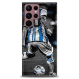 Phoenix Cep HD Baskılı Kılıf + SERAMİK TAM KAPLAYAN EKRAN KORUYUCU 11 Beyaz Karbon Samsung Galaxy S22 Ultra ile uyumlu