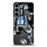 Phoenix Cep HD Baskılı Kılıf + SERAMİK TAM KAPLAYAN EKRAN KORUYUCU 11 Siyah - Blur Samsung Galaxy S23 ile uyumlu