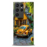 Phoenix Cep HD Baskılı Kılıf + SERAMİK TAM KAPLAYAN EKRAN KORUYUCU 110 Beyaz - Titanium Samsung Galaxy S23 Ultra ile uyumlu