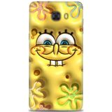 Phoenix Cep HD Baskılı Kılıf + SERAMİK TAM KAPLAYAN EKRAN KORUYUCU 119 Beyaz Karbon Samsung Galaxy C9 Pro ile uyumlu