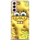 Phoenix Cep HD Baskılı Kılıf + SERAMİK TAM KAPLAYAN EKRAN KORUYUCU 119 Siyah - Gold Samsung Galaxy S21 FE ile uyumlu