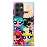 Phoenix Cep HD Baskılı Kılıf + SERAMİK TAM KAPLAYAN EKRAN KORUYUCU 127 Siyah - Beyaz - Yeşil Samsung Galaxy S23 Ultra ile uyumlu