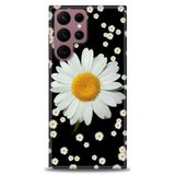 Phoenix Cep HD Baskılı Kılıf + SERAMİK TAM KAPLAYAN EKRAN KORUYUCU 134 Beyaz - Gümüş Samsung Galaxy S22 Ultra ile uyumlu