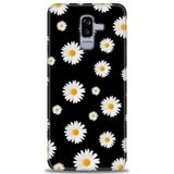Phoenix Cep HD Baskılı Kılıf + SERAMİK TAM KAPLAYAN EKRAN KORUYUCU 135 Siyah - Gümüş Samsung Galaxy J8 ile uyumlu