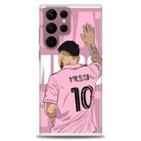 Phoenix Cep HD Baskılı Kılıf + SERAMİK TAM KAPLAYAN EKRAN KORUYUCU 16 Siyah - Açık Kırmızı Samsung Galaxy S22 Ultra ile uyumlu