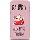 Phoenix Cep HD Baskılı Kılıf + SERAMİK TAM KAPLAYAN EKRAN KORUYUCU 165 Beyaz Ahşap Samsung Galaxy C9 Pro ile uyumlu